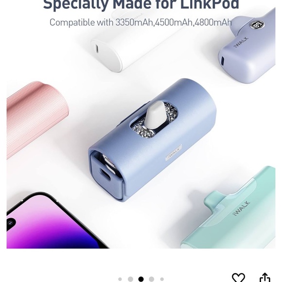 iWALK Purple Portable Charger Bag (Only) - Picture 2 of 7